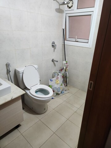 Bathroom in 4 BHK Penthouse at Bhartiya City, Thanisandra Main Road – for Rent