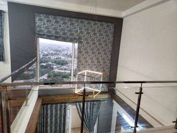 Balcony in 4 BHK Penthouse at Bhartiya City, Thanisandra Main Road – for Rent