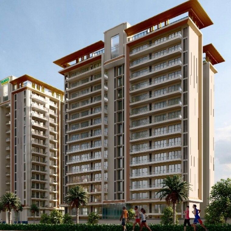 Exterior View, eldeco-latitude-27 3 Bedroom 1870 Sq.Ft. Apartment In Iim Road Lucknow 9068355