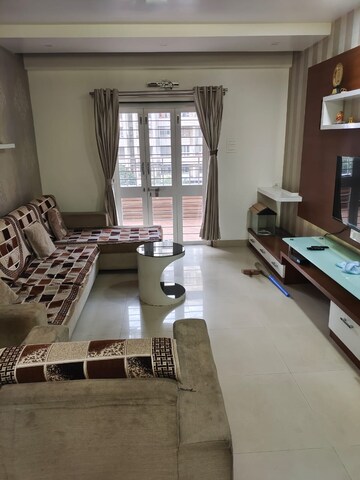 Living Room in 3 BHK Apartment at Sahyadri Heights Anand Nagar, Anand Nagar – for Sale
