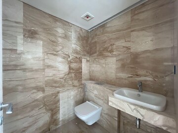 Bathroom in 4 BHK Apartment at Rustomjee Crown, Prabhadevi – for Rent