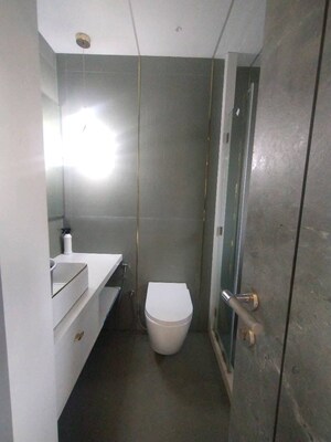 Bathroom in 3 BHK Apartment at Runwal Heights, Mulund West – for Sale