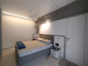 Master Bedroom in 3 BHK Apartment at Runwal Heights, Mulund West – for Sale