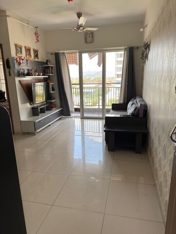 Living Room in 1 BHK Apartment at Kolte Patil Life Republic, Hinjewadi – for Sale