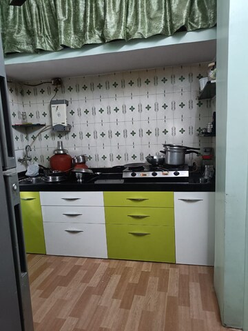 Kitchen in 1 BHK Apartment at Shreerang CHS, Shrirang Society – for Sale