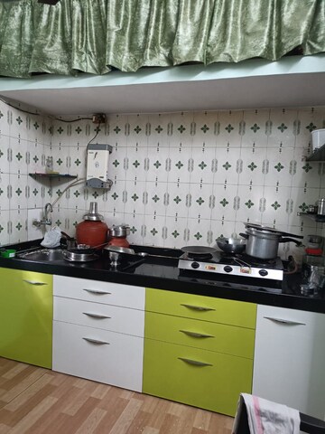 Kitchen in 1 BHK Apartment at Shreerang CHS, Shrirang Society – for Sale