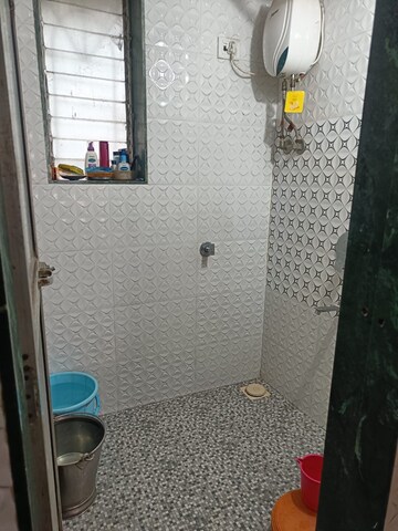Bathroom in 1 BHK Apartment at Shreerang CHS, Shrirang Society – for Sale