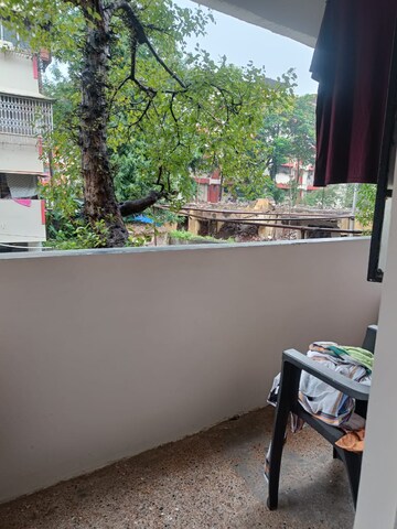 Balcony in 1 BHK Apartment at Shreerang CHS, Shrirang Society – for Sale