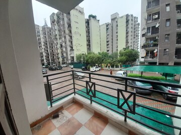 Balcony in 3 BHK Apartment at Maya Garden City, Lohgarh – for Rent