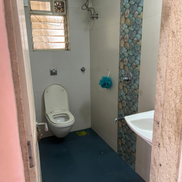 Bathroom in 2 BHK Apartment at Bredco New Viceroy Park , Samata Nagar – for Rent
