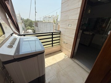 Balcony in 3 BHK Builder Floor at Malviya Nagar – for Rent