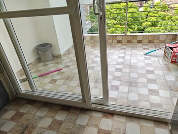Balcony in 3 BHK Builder Floor at Malviya Nagar – for Rent