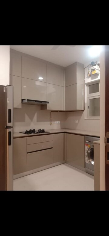 Kitchen in 1 BHK Apartment at Hiranandani Estate Solitaire C, Ghodbunder Road – for Rent