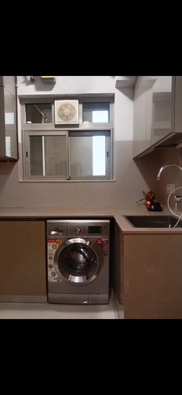 Kitchen in 1 BHK Apartment at Hiranandani Estate Solitaire C, Ghodbunder Road – for Rent