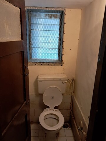 Bathroom in 1 BHK Apartment at Vidya Vihar Building, Ghatkopar East – for Rent
