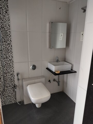 Bathroom in 3 BHK Apartment at Shubham Sarayu, Ghatkopar East – for Rent