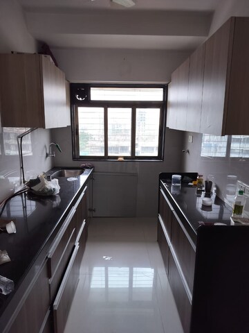 Kitchen in 3 BHK Apartment at Shubham Sarayu, Ghatkopar East – for Rent