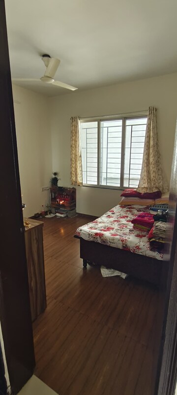 Bedroom in 2 BHK Apartment at Tejas Estate Poorva Residency, Pimple Saudagar – for Sale
