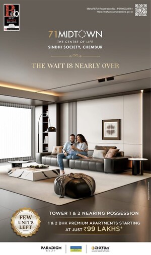  2 BHK Apartment at The Baya Sunrise, Dadar East – for Sale