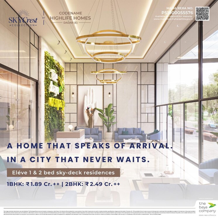 Exterior View, the-baya-sunrise 2 Bedroom 965 Sq.Ft. Apartment In Dadar East Mumbai 9068648