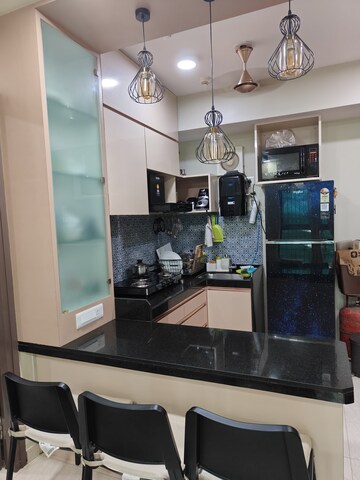 Kitchen in 2 BHK Apartment at Lodha Crown Quality Homes, Majiwada – for Sale