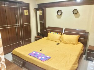 Master Bedroom in 1 BHK Apartment at Kishor Sukur Enclave A, Ghodbunder Road – for Sale