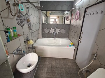 Bathroom in 2 BHK Apartment at Yashvasin CHS Ltd, Kharghar – for Sale