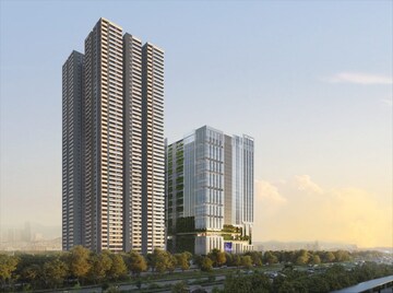 4 BHK Apartment – Exterior View View at SAS Diamond Towers, Financial District - for Sale