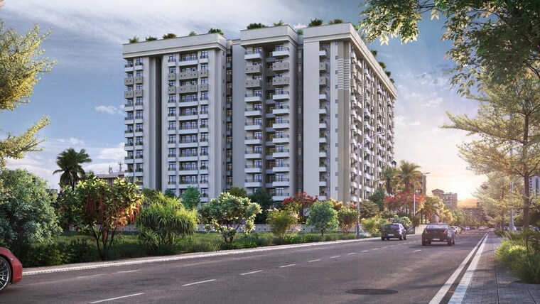 Exterior View, the-century-garden 1 Bedroom 322 Sq.Ft. Apartment In Bhankrota Jaipur 9068788