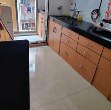 Kitchen in 1 BHK Apartment at Crystal Paradise Residences, Mota Nagar – for Rent