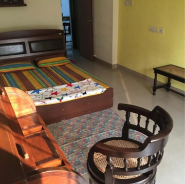 Bedroom in 1 BHK Apartment at Crystal Paradise Residences, Mota Nagar – for Rent