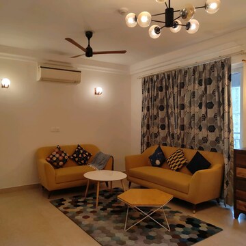 Living Room in 3 BHK Apartment at AIPL Zen Residences, Sector 70a – for Rent
