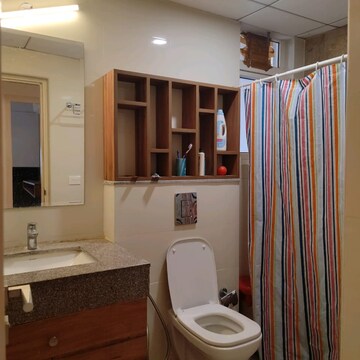 Bathroom in 3 BHK Apartment at AIPL Zen Residences, Sector 70a – for Rent
