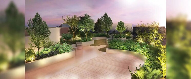 Garden, lodha-marq 3 Bedroom 1488 Sq.Ft. Apartment In Tardeo Mumbai 9068848