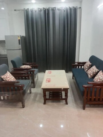 Living Room in 1 BHK Independent House at Sector 7 – for Rent