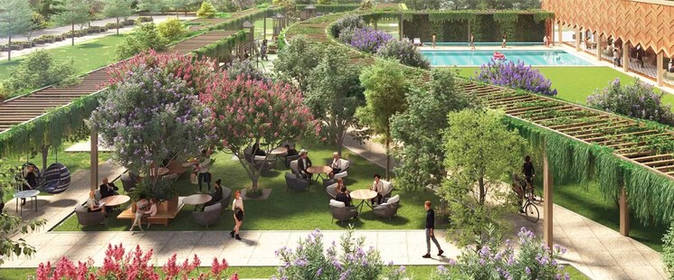 Garden, lodha-marq 4 Bedroom 2616 Sq.Ft. Apartment In Tardeo Mumbai 9068873