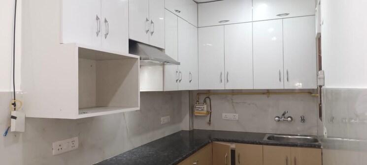 Kitchen, malviya nagar 3 Bedroom 900 Sq.Ft. Builder Floor In Malviya Nagar Delhi 9068886