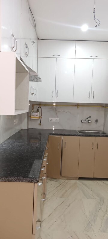 Kitchen in 3 BHK Builder Floor at Malviya Nagar – for Rent