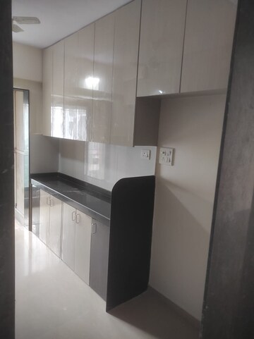 Kitchen in 3 BHK Apartment at Nirmal Polaris, Mulund West – for Rent