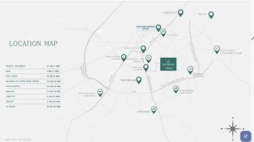3 BHK Apartment – Map Location View at Experion The Trillion, Sector 48 - for Sale