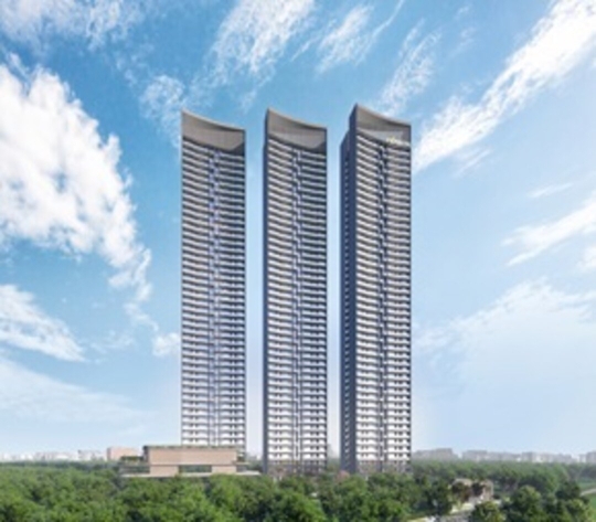 3 BHK + Pooja Room,Servant Room 2800 Sq.Ft. Apartment in Experion The Trillion