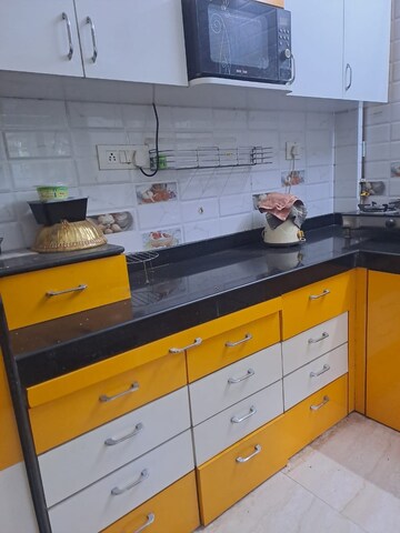Kitchen in 1 BHK Apartment at Runwal Plaza, Vartak Nagar – for Rent