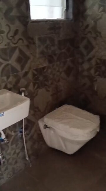Bathroom in 1 BHK Apartment at Lower Parel West – for Rent