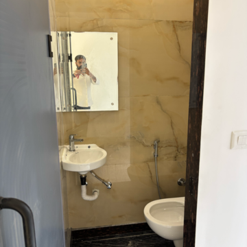 Bathroom in  Showroom at Amar Colony – for Rent