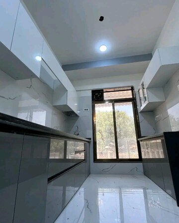 Kitchen in 1 RK Apartment at Agarwal Paramount, Virar West – for Sale