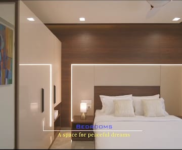 Master Bedroom in 3 BHK Apartment at Viyyur – for Sale
