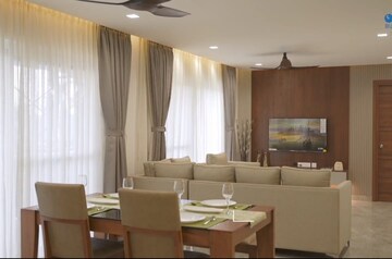 Living Room in 3 BHK Apartment at Viyyur – for Sale