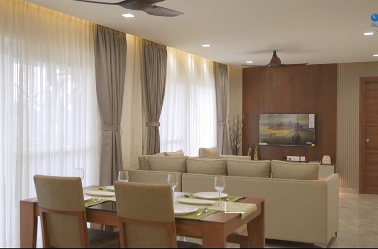 Living Room, viyyur 3 Bedroom 2500 Sq.Ft. Apartment In Viyyur Thrissur 9069046