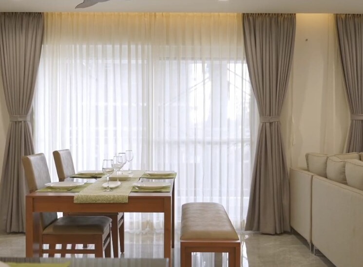 Dining area, viyyur 3 Bedroom 2500 Sq.Ft. Apartment In Viyyur Thrissur 9069046