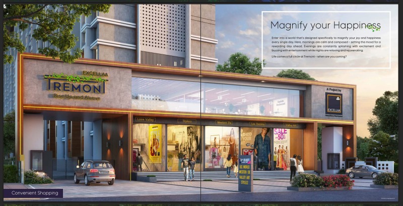 2 BHK Apartment For Sale in Excellaa Tremont